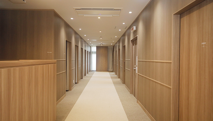 4F 回復室エリア前